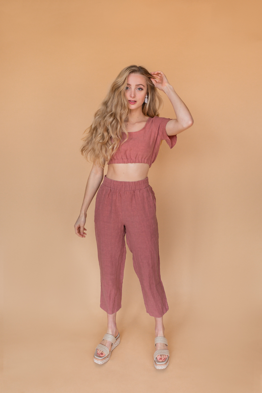Lucy Pants in Rosewood