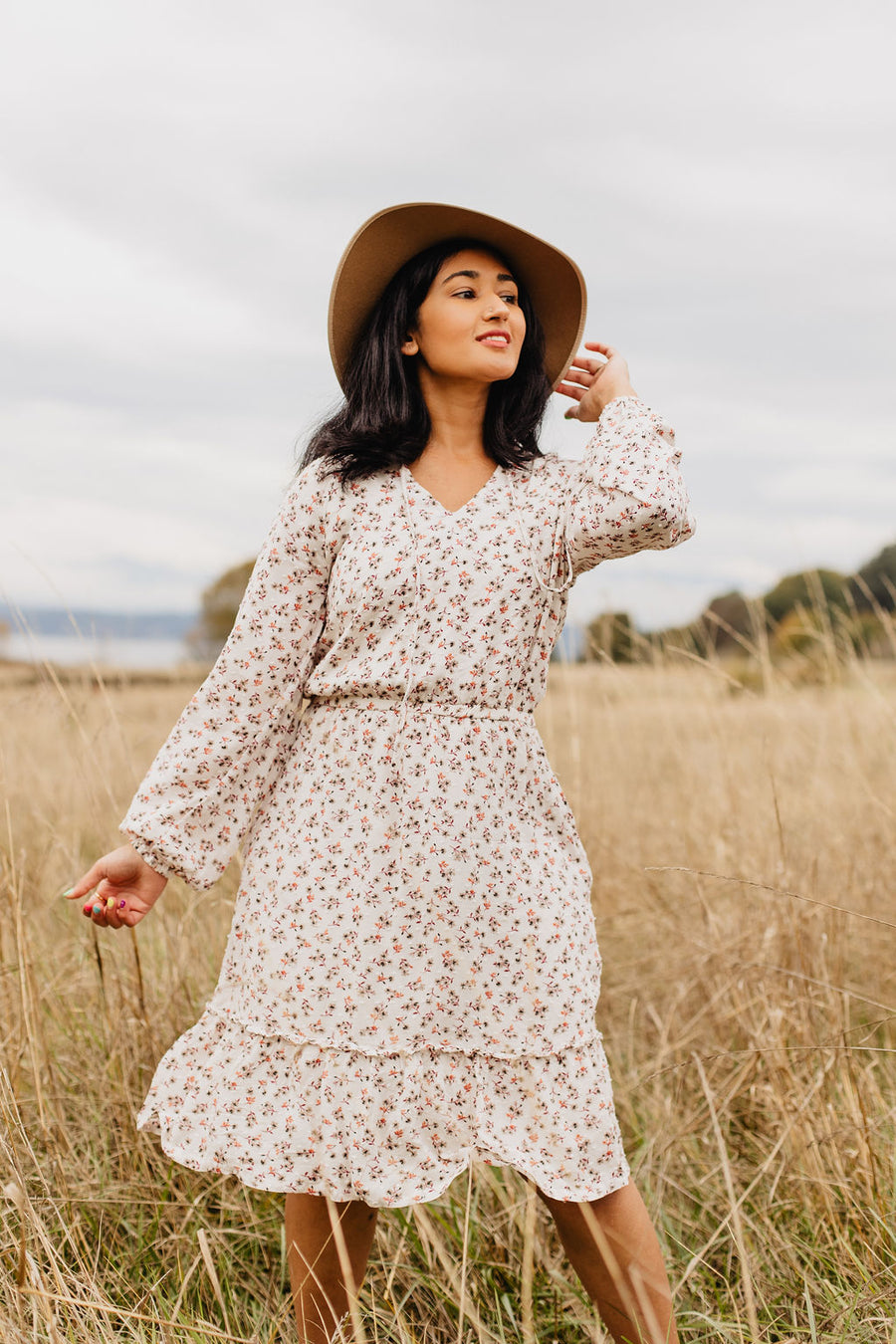 Ashley Dress in Cream