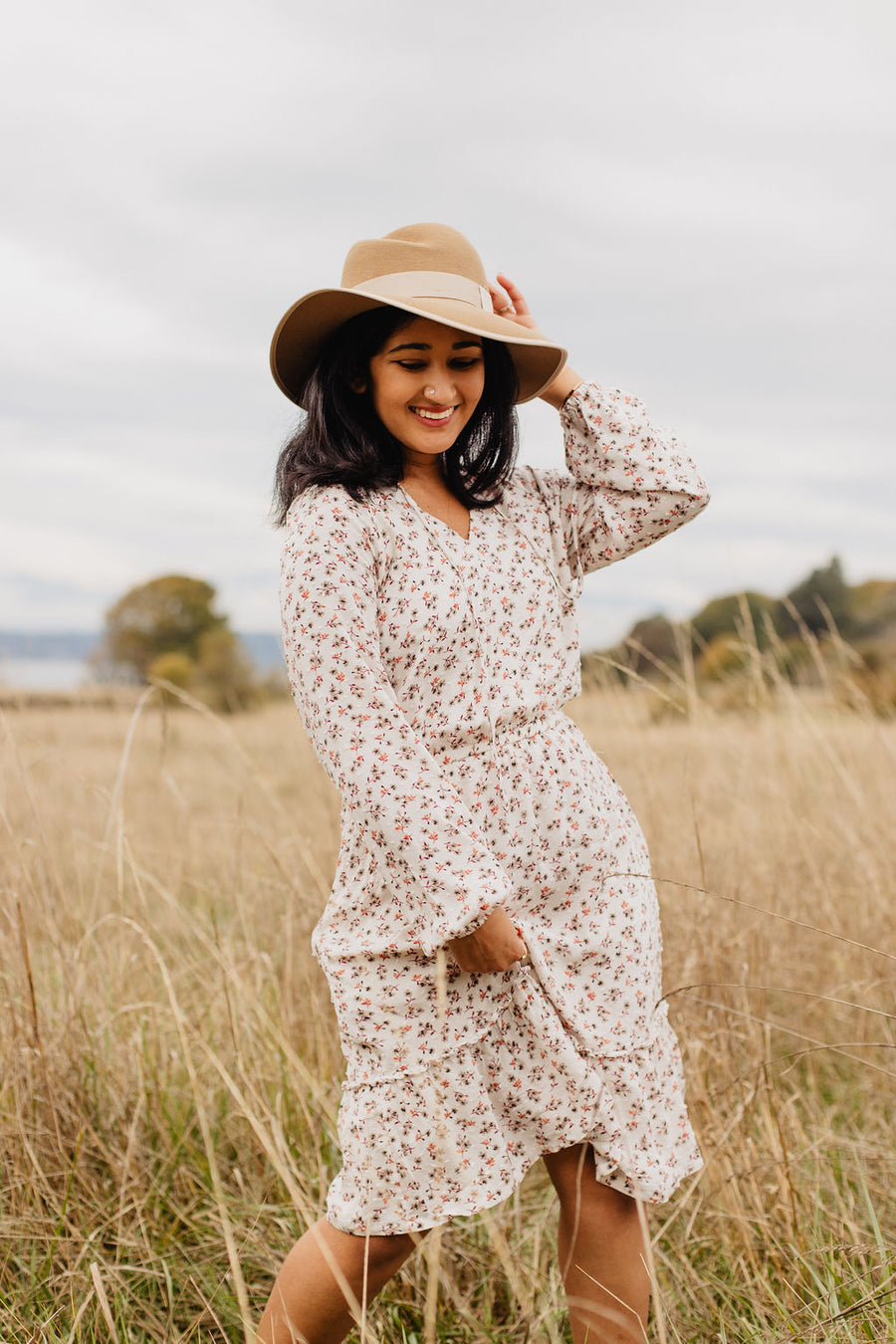 Ashley Dress in Cream