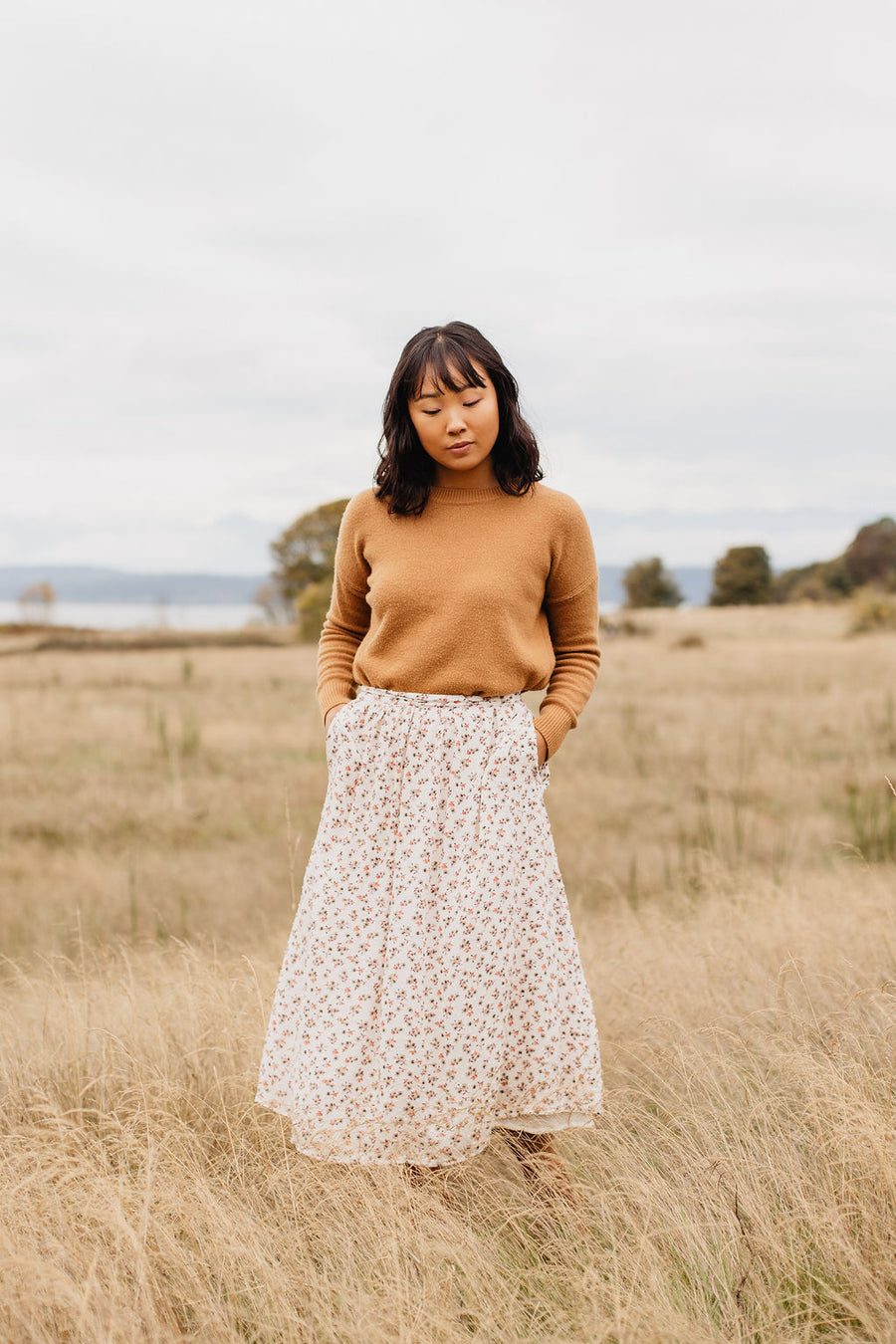 Hannah Skirt in Cream