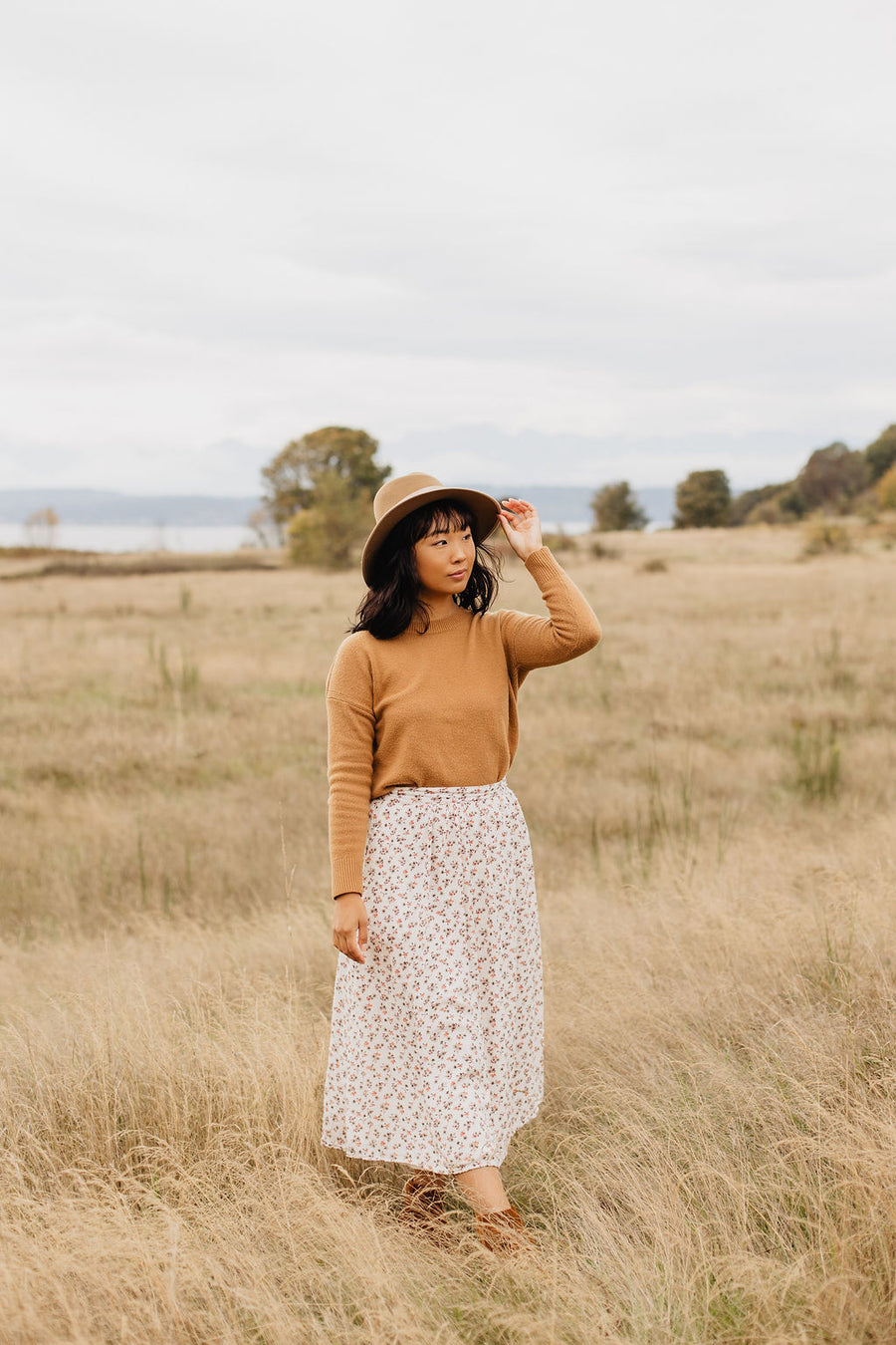 Hannah Skirt in Cream