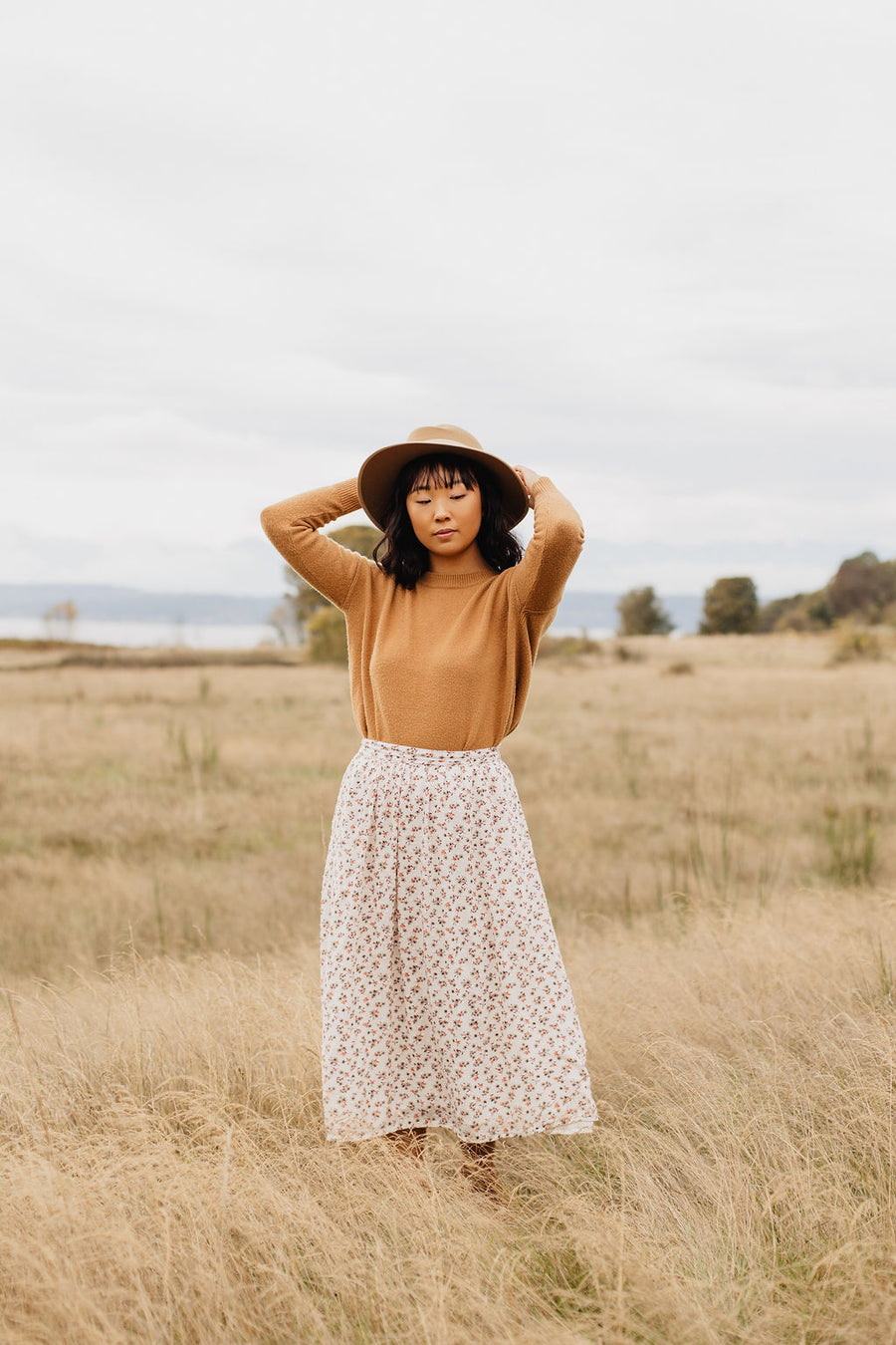 Hannah Skirt in Cream