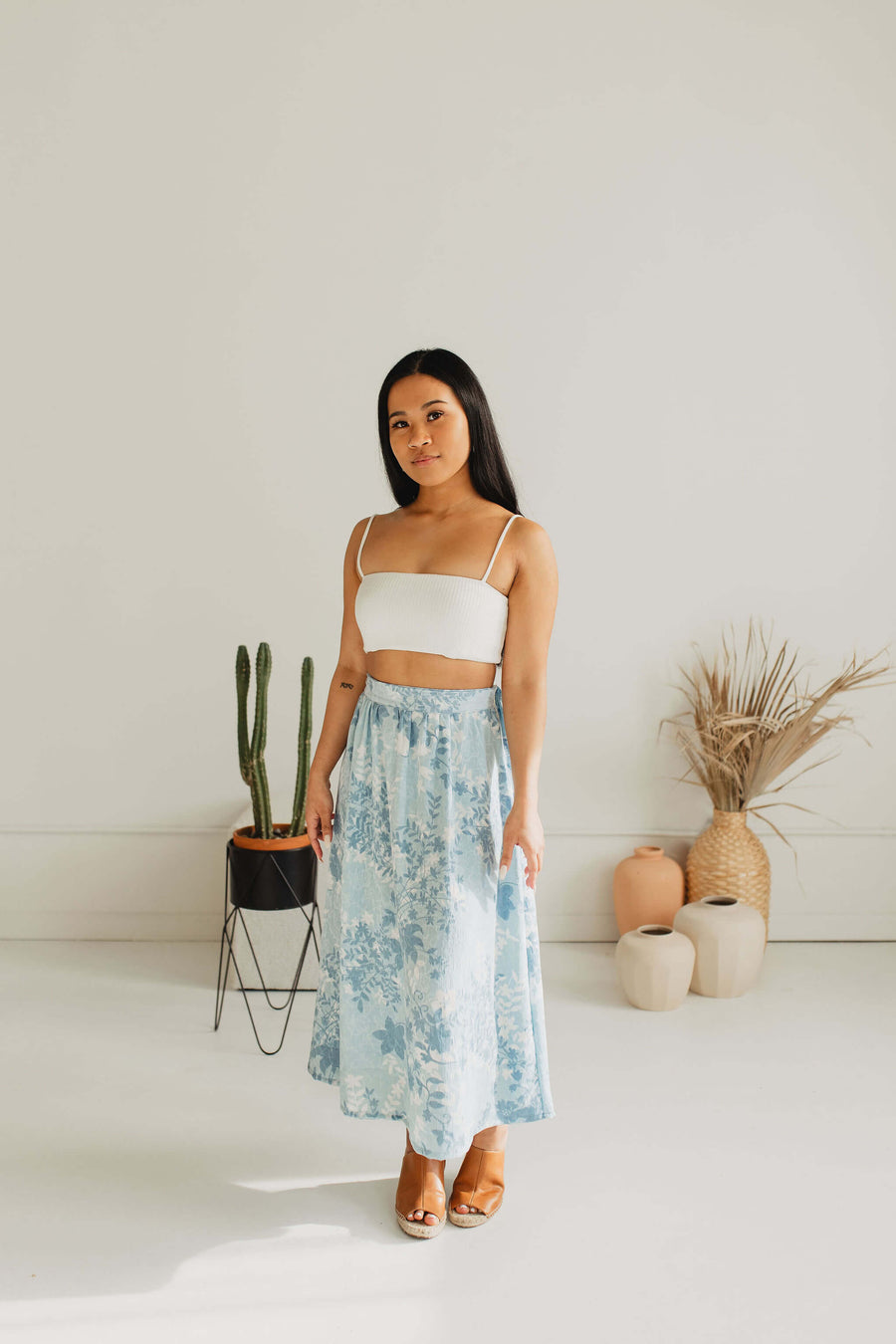 Hannah Skirt in Sky